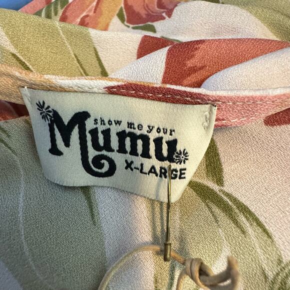 Show Me Your Mumu Whitney Wrap Dress - Lily Lady NWT Size XL - Picture 10 of 11